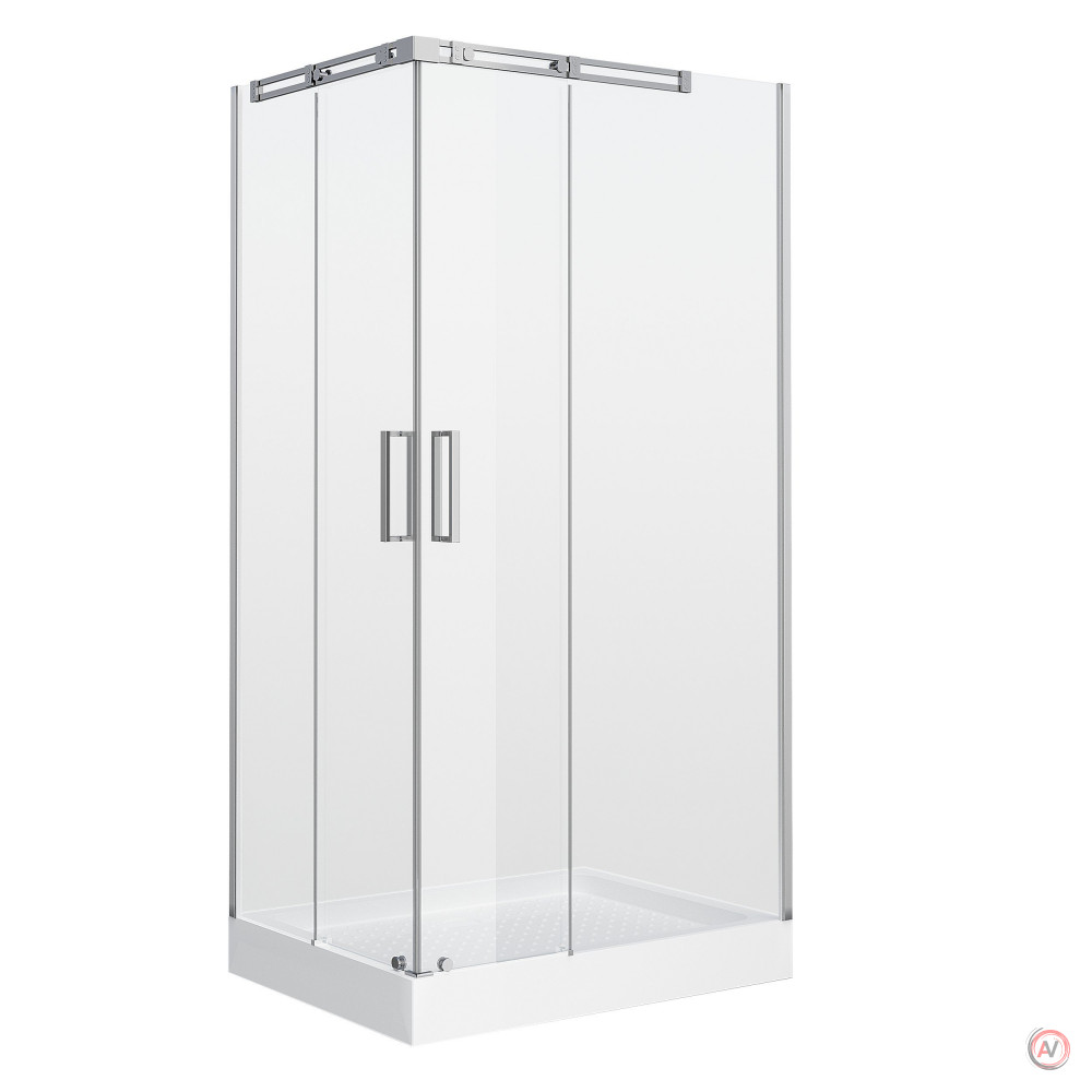 Душ.ограждение GR-3110R Galaxy 110*80*190 прямоугольник, двери раздвижные 2 места